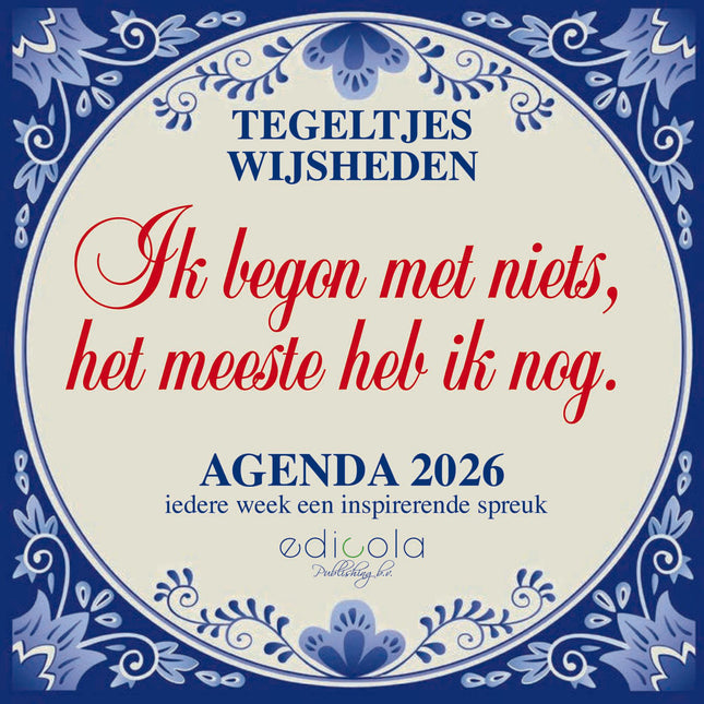 Edicola Tegeltjeswijsheden Agenda 2026
