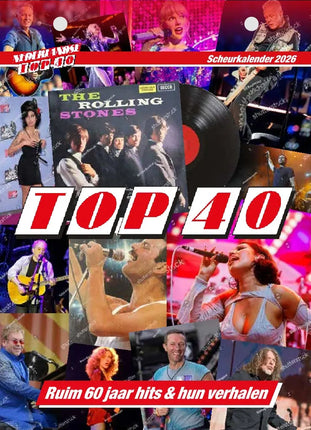 Edicola Top 40 Scheurkalender 2027