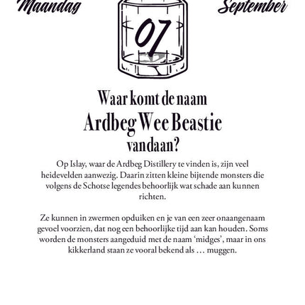 Edicola Whisky Scheurkalender 2026
