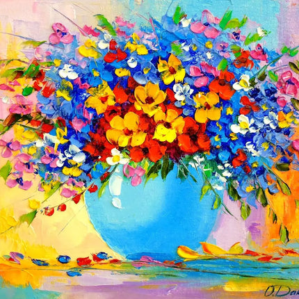 Enjoy A Bouquet of Flowers Puzzel 1000 Stukjes