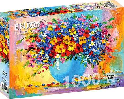 Enjoy A Bouquet of Flowers Puzzel 1000 Stukjes