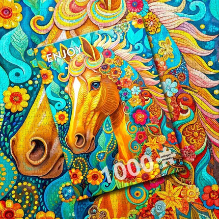 Enjoy Blooming Mane Puzzel 1000 Stukjes