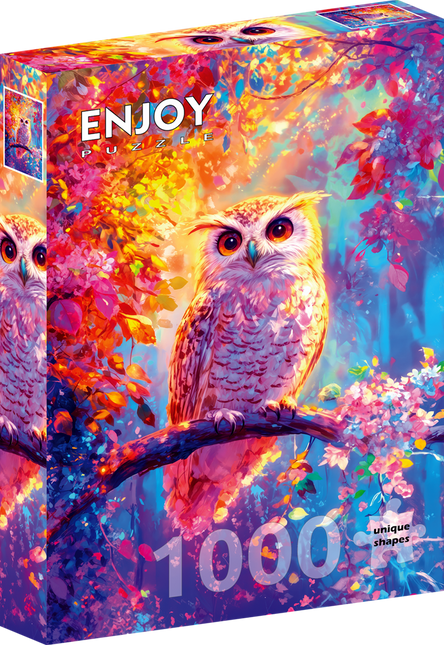 Enjoy Blossom Owl Puzzel 1000 Stukjes