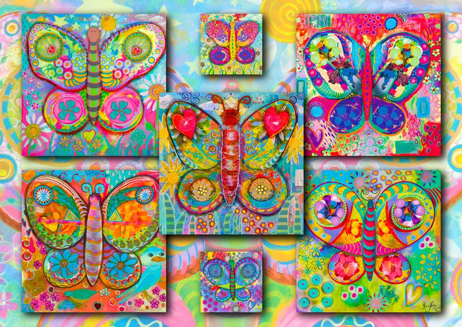 Enjoy Butterflies Puzzel 1000 Stukjes