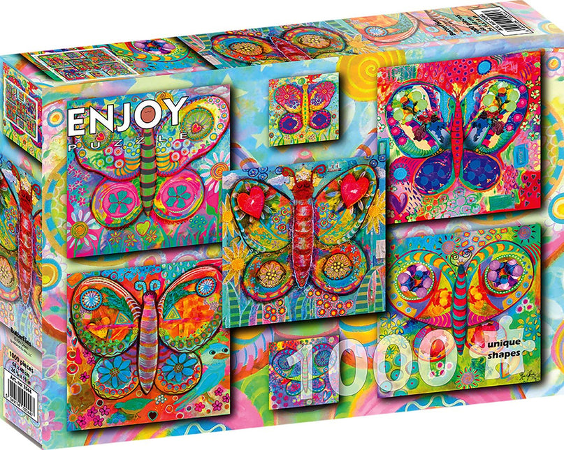Enjoy Butterflies Puzzel 1000 Stukjes