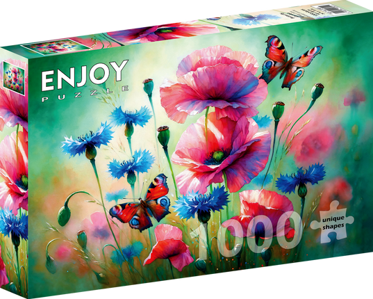 Enjoy Butterfly Garden Puzzel 1000 Stukjes