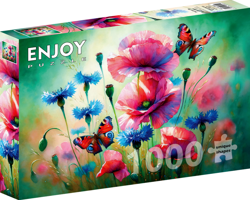 Enjoy Butterfly Garden Puzzel 1000 Stukjes