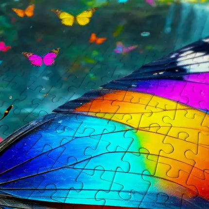 Enjoy Butterfly in the Forest Puzzel 1000 Stukjes
