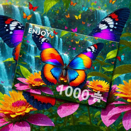 Enjoy Butterfly in the Forest Puzzel 1000 Stukjes