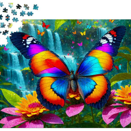 Enjoy Butterfly in the Forest Puzzel 1000 Stukjes