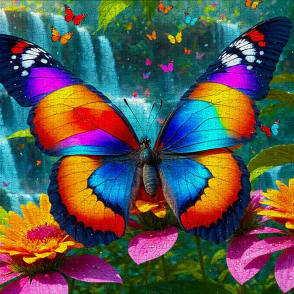 Enjoy Butterfly in the Forest Puzzel 1000 Stukjes