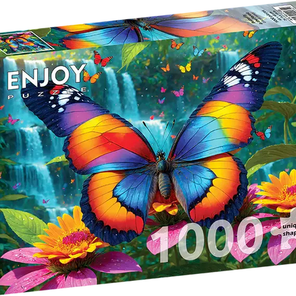 Enjoy Butterfly in the Forest Puzzel 1000 Stukjes