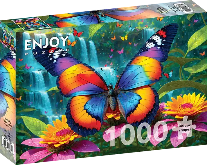 Enjoy Butterfly in the Forest Puzzel 1000 Stukjes