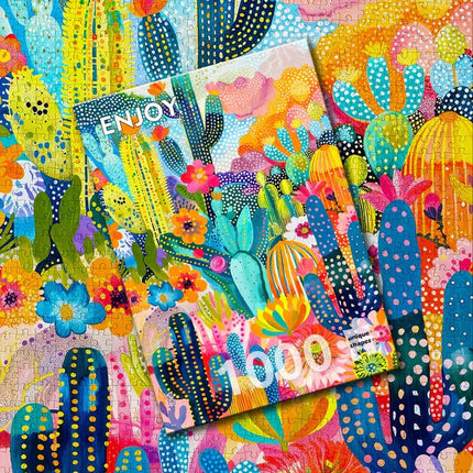 Enjoy Cacti Land Puzzel 1000 Stukjes