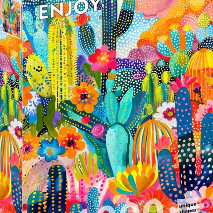 Enjoy Cacti Land Puzzel 1000 Stukjes