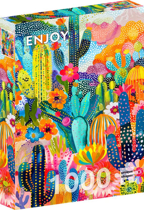 Enjoy Cacti Land Puzzel 1000 Stukjes