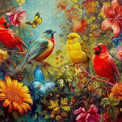 Enjoy Chirps and Flutters Puzzel 1000 Stukjes