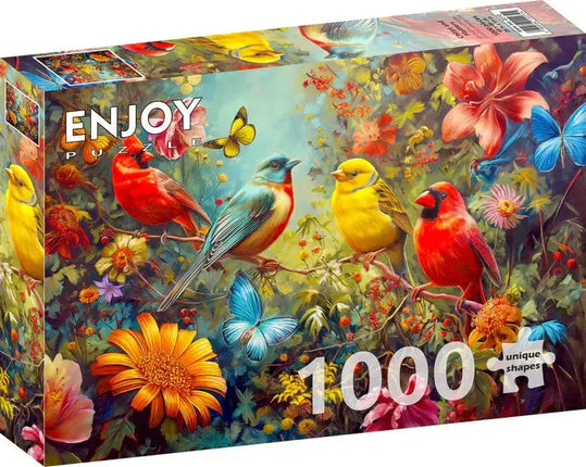 Enjoy Chirps and Flutters Puzzel 1000 Stukjes