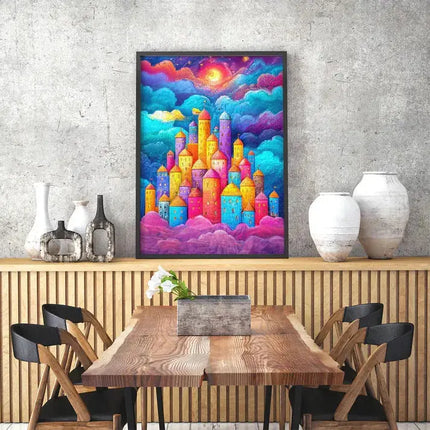 Enjoy Clouds Fortress Puzzel 1000 Stukjes