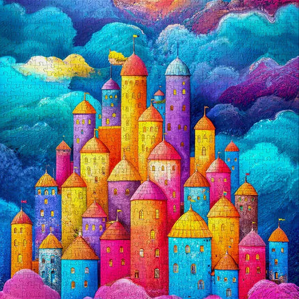 Enjoy Clouds Fortress Puzzel 1000 Stukjes