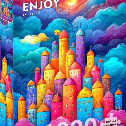 Enjoy Clouds Fortress Puzzel 1000 Stukjes