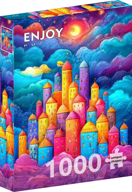 Enjoy Clouds Fortress Puzzel 1000 Stukjes