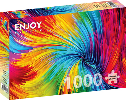 Enjoy Colorful Paint Swirl Puzzel 1000 Stukjes