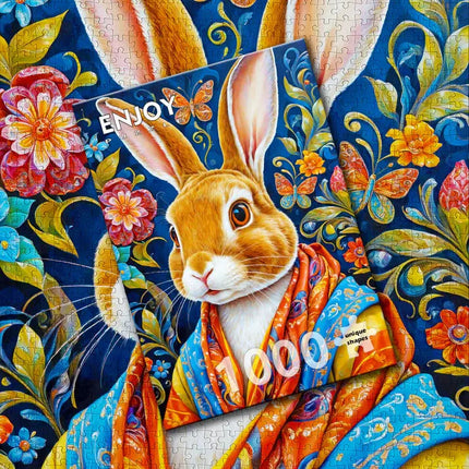 Enjoy Cool Rabbit Puzzel 1000 Stukjes