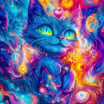 Enjoy Cosmic Cat Puzzel 1000 Stukjes