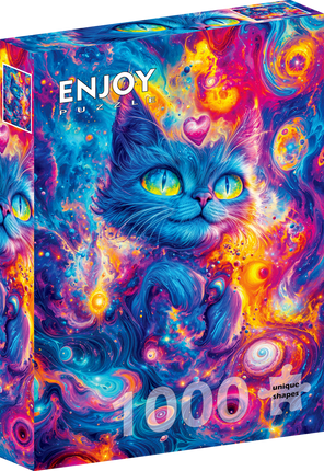 Enjoy Cosmic Cat Puzzel 1000 Stukjes