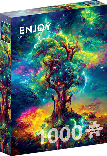 Enjoy Cosmic Tree of Life puzzel 1000 Stukjes