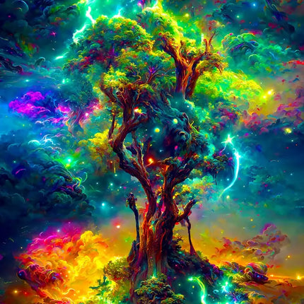 Enjoy Cosmic Tree of Life puzzel 1000 Stukjes