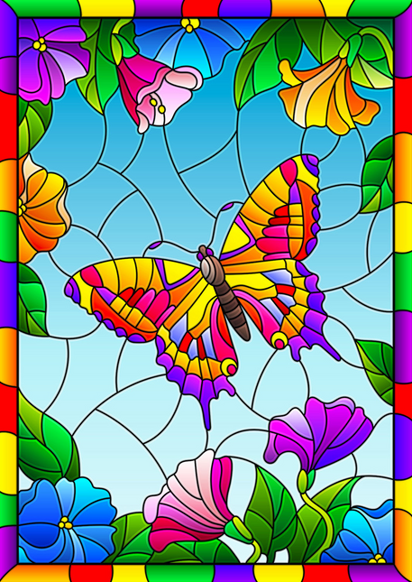 Enjoy Crystal Butterfly Puzzel 1000 Stukjes