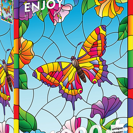 Enjoy Crystal Butterfly Puzzel 1000 Stukjes