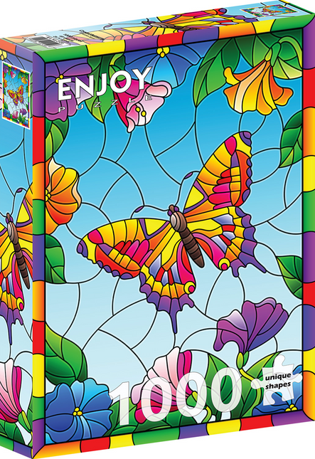 Enjoy Crystal Butterfly Puzzel 1000 Stukjes
