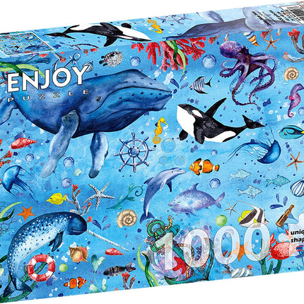 Enjoy Deep Blue Sea Puzzel 1000 Stukjes