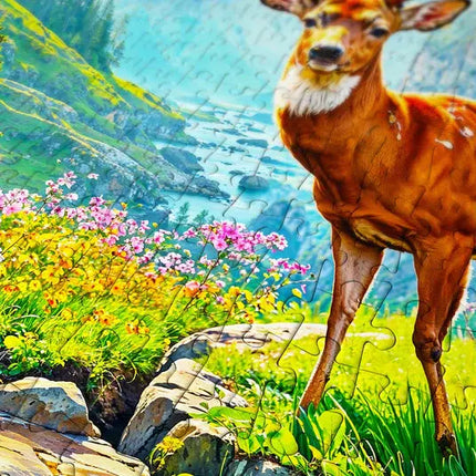 Enjoy Deer Paradise Puzzel 1000 Stukjes