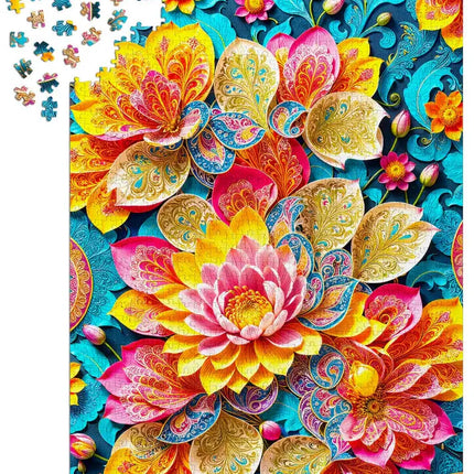 Enjoy Elegant Waterlilies Puzzel 1000 Stukjes