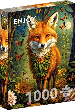 Enjoy Enchanted Fox Puzzel 1000 Stukjes