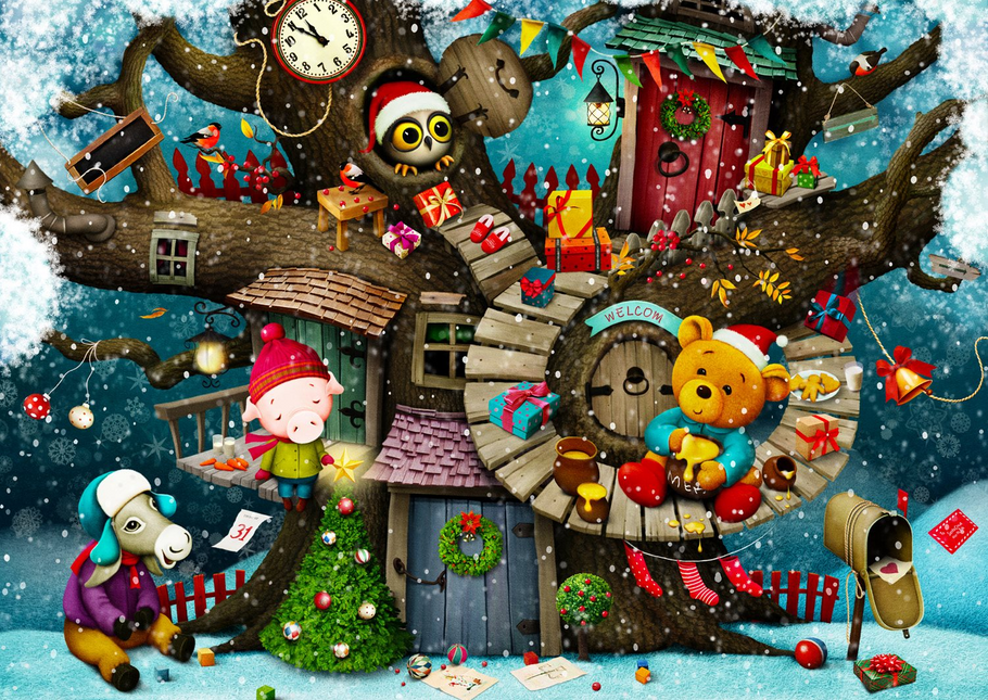 Enjoy Fairy Tale Christmas Puzzel 1000 Stukjes