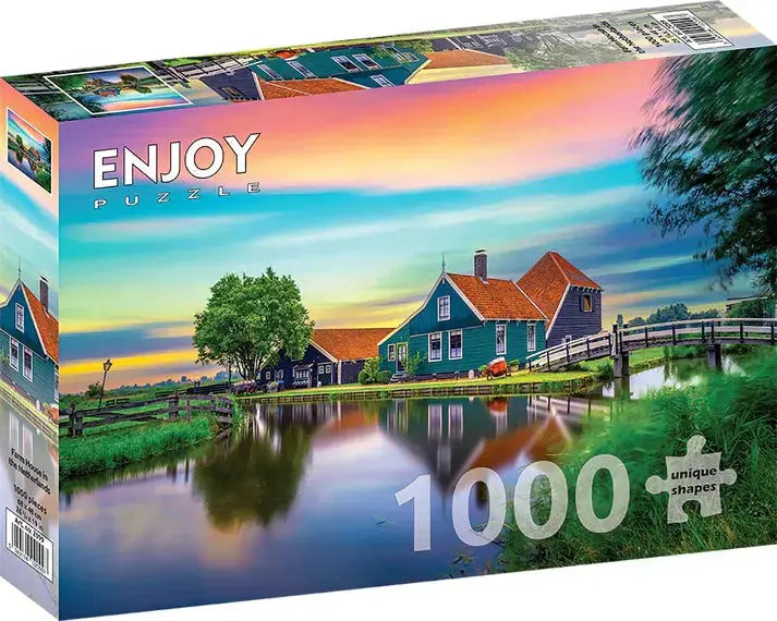 Enjoy Farm House in the Netherlands Puzzel 1000 Stukjes