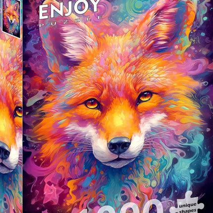 Enjoy Fiery Fox Puzzel 1000 Stukjes