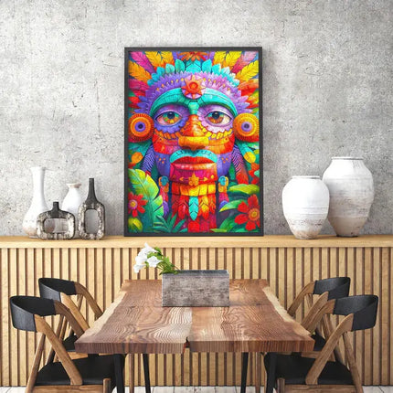 Enjoy Floral Totem Puzzel 1000 Stukjes