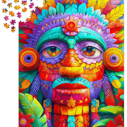 Enjoy Floral Totem Puzzel 1000 Stukjes