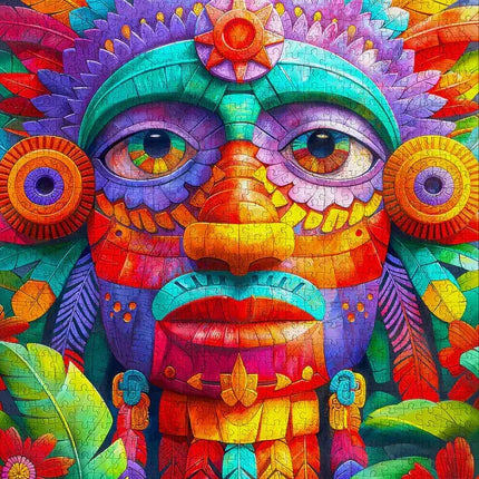 Enjoy Floral Totem Puzzel 1000 Stukjes