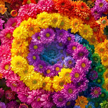 Enjoy Flower Vortex Puzzel 1000 Stukjes