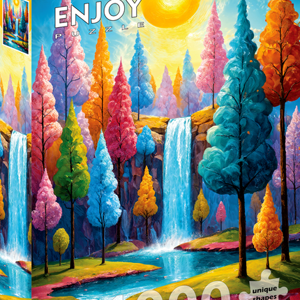 Enjoy Forest Cascade Puzzel 1000 Stukjes