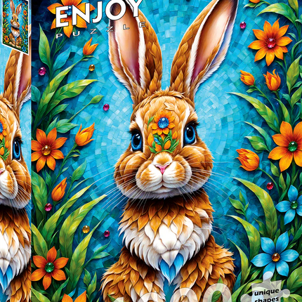 Enjoy Gardan Bunny Puzzel 1000 Stukjes