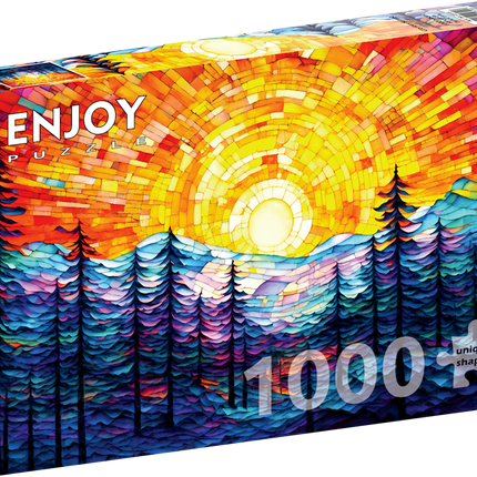 Enjoy Glorious Sunset Puzzel 1000 Stukjes