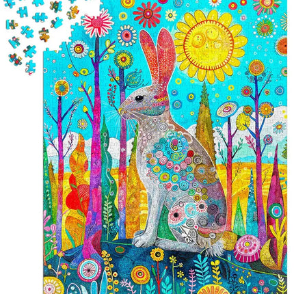 Enjoy Hare's Whimsical Land Puzzel 1000 Stukjes